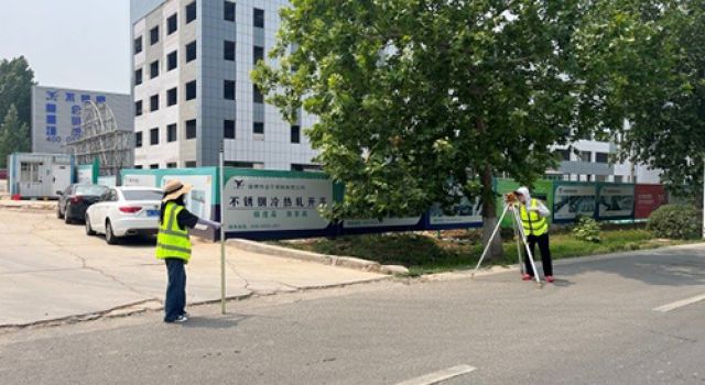不忘初心、做新時代最美公路人─設(shè)計咨詢公司組織開展周村區(qū)南陳至尚莊道路建設(shè)工程外業(yè)測量和調(diào)查工作